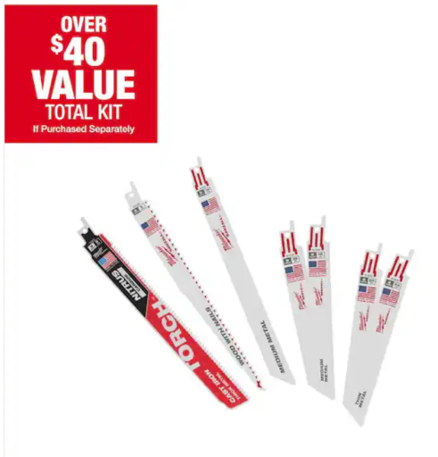 Milwaukee SAWZALL Blade Set