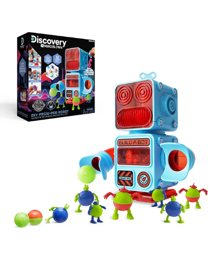 Discovery #Mindblown Stem DIY Robot Retro Vending Machine Build Kit