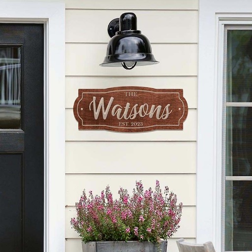 Personalized House Sign