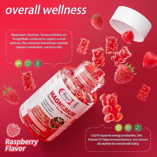 Magnesium Glycinate Gummies, 60 Count