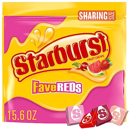 Starburst FaveREDS Fruit Chews Candy, 15.6 Oz. Bag