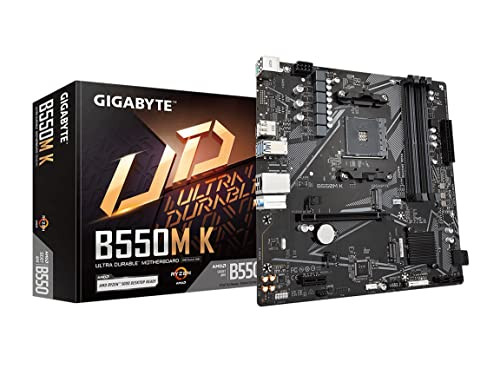 Gigabyte B550M K Micro ATX AM4 Motherboard