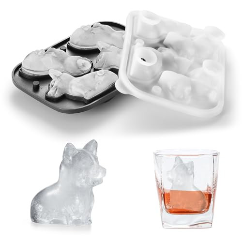 Nax Caki 3D Corgi Dog Ice Cube Mold