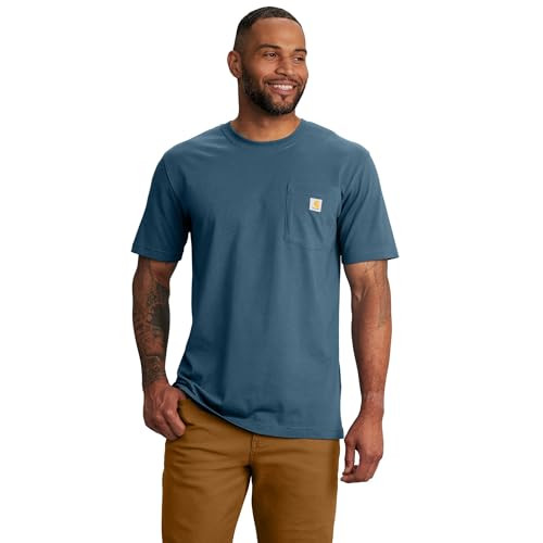Carhartt Men's Relaxed Fit Lightweight Short-Sleeve Pocket C Graphic T-Shirt