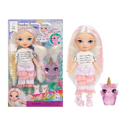 Rainbow High Littles Rainbow Fantasy Fairies + Pet – Opal