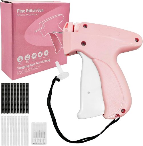 Clothing Sewing Gun with Needles and Glue Needles