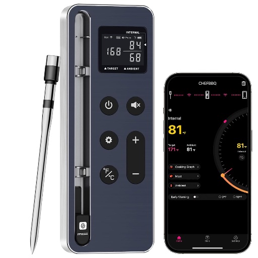 Wireless Smart Digital Meat Thermometer