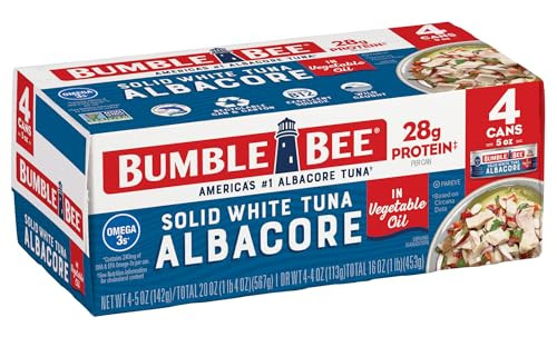 Bumble Bee Solid White Albacore Tuna in Oil (4-Pack)