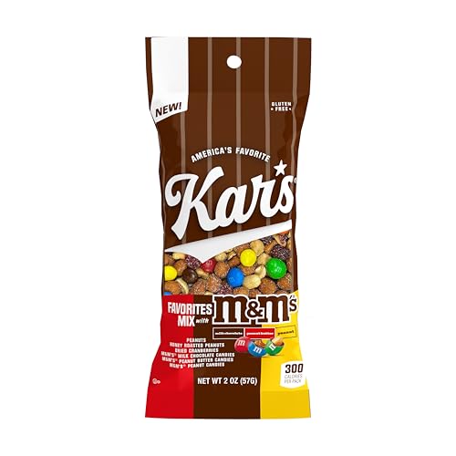 Kar's Nuts Favorites Mix with M&M'S Candies Trail Mix 36-Pack 2-Oz