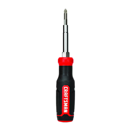 CRAFTSMAN 6-Piece Bi-Material Handle Multi-Bit Screwdriver Set