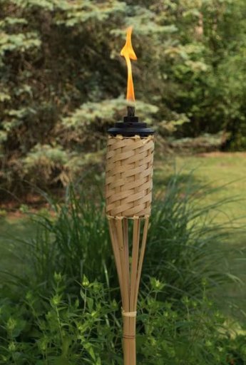 60" Tiki Weather Resistant Coated Torch