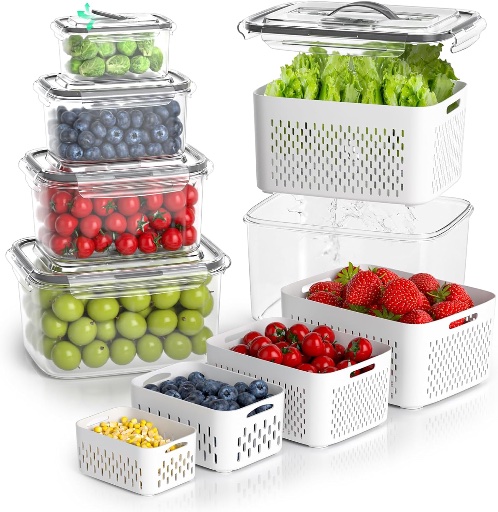 Fruit and Vegetable Storage Containers
