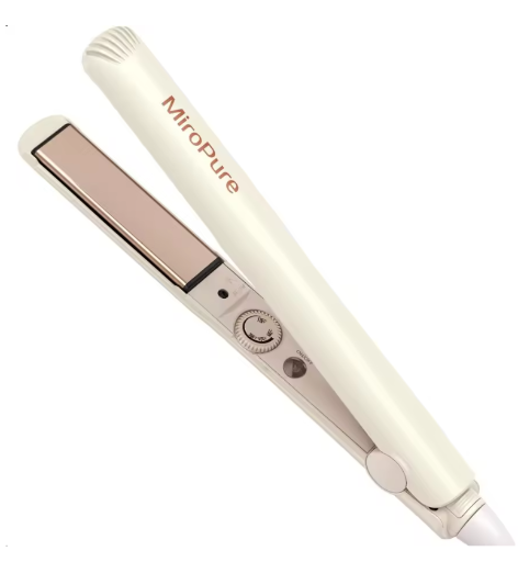 1-Inch Flat Iron Hair Straightener with Fast Heating and Auto Shut-Off