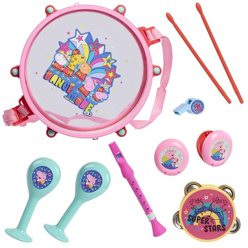 Peppa Pig Party Musical Instruments Drum Set