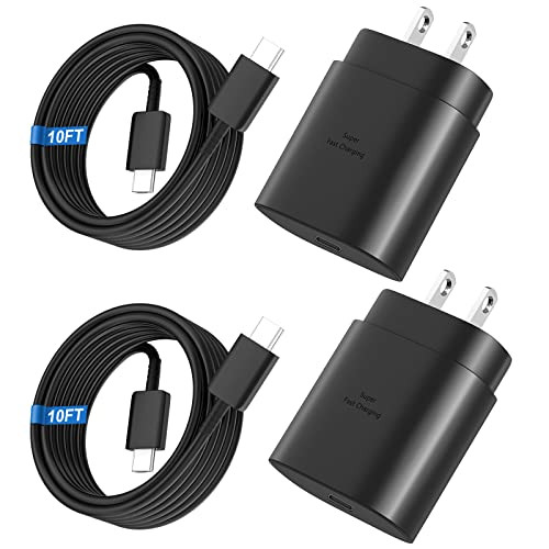 Super Fast Charger for Samsung Galaxy, 2 Pack