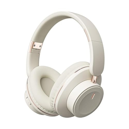 Foldable Wireless Over-Ear Headphones W/Hidden Mic