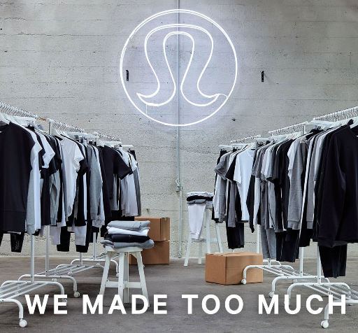 Lululemon We Made Too Much Event