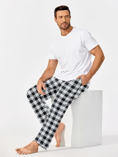 Ekouaer Men's Pajama Pants