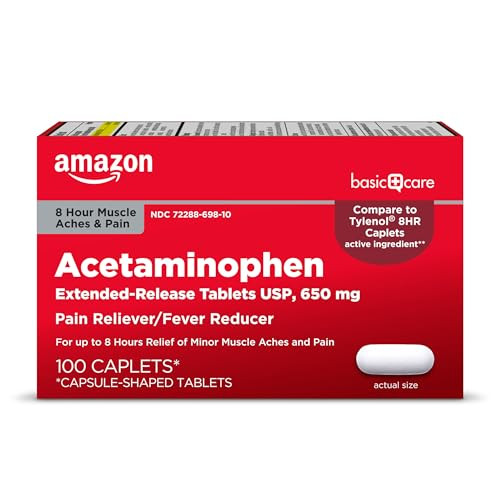 Amazon Basic Care Acetaminophen Extended-Release