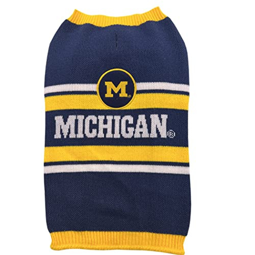 NCAA Michigan Wolverines Dog Sweater