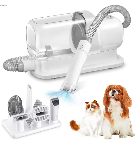 Dog Grooming Vacuum & Pet Grooming Kit