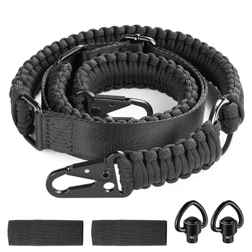 EZshoot Two Point Slings with Metal Hook and Solid Swivels