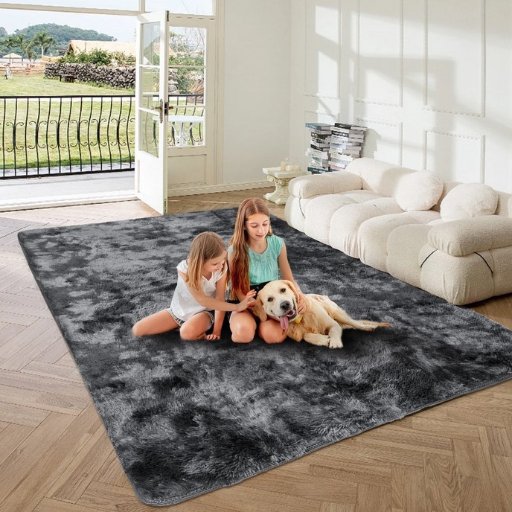 YEERSWAG 8'x10' Fluffy Shaggy Area Rugs