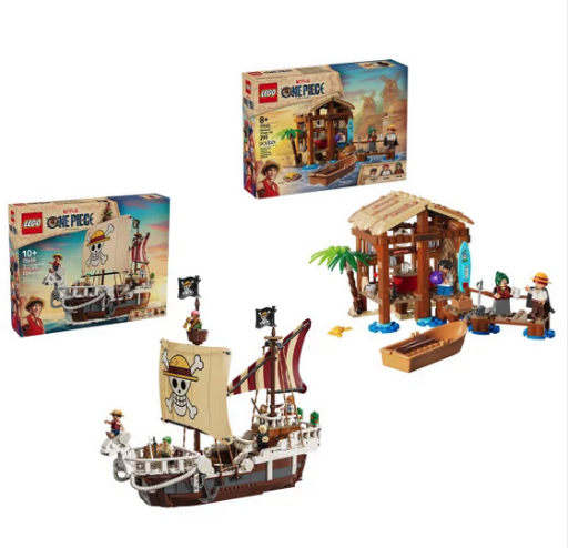 Lego One Piece Going Merry Bundle, 1376 Total Pieces