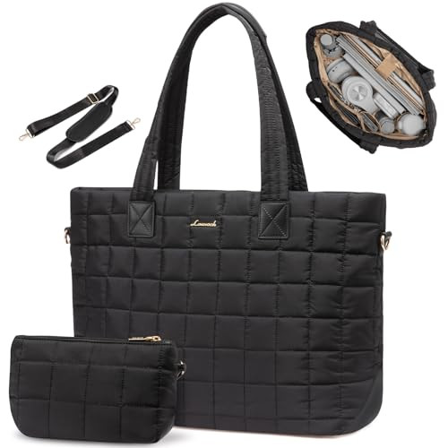 Lovevook Large Puffer Tote Bag