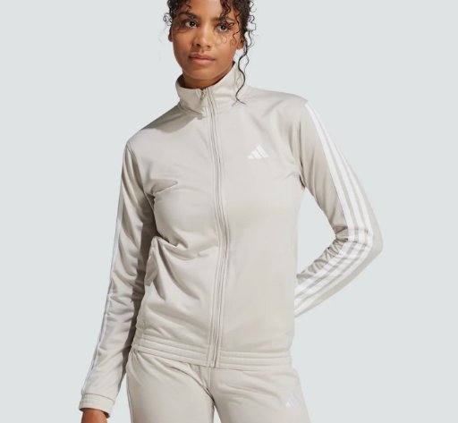 Adidas Women's Tricot 3-Stripes Track Jacket