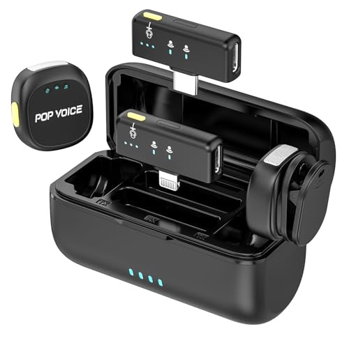 Mini Wireless Microphone for iPhone/Android/PC