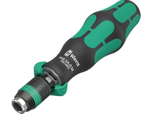 Wera Bitholding Screwdriver with Ratchet Functionality