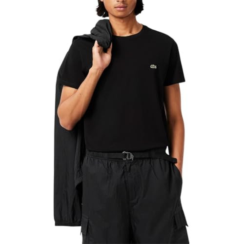 Lacoste Men's Short Sleeve Pima Jersey Crew Neck Tee