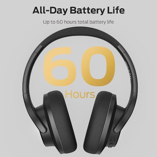 Monster Mission 200 Bluetooth Headphones W/60H Playtime
