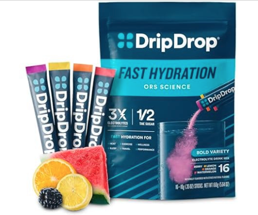 DripDrop Hydration Bold Variety 2-Pack (16 Sticks)