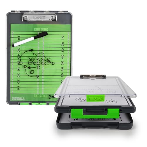 Dexas Clearview Clipcase Clipboard 13.75 x 9.5 in, Green