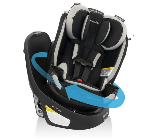 Evenflo Revolve360 Slim 2-in-1 Rotational Car Seat