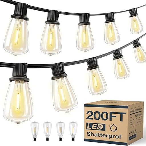 200FT Outdoor String Lights
