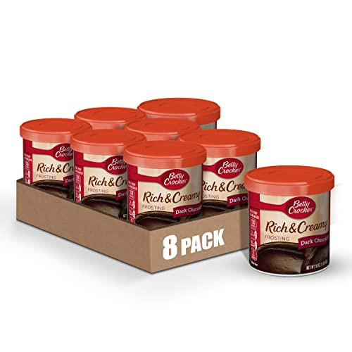 Betty Crocker Rich & Creamy Chocolate Frosting - 8 Pack 