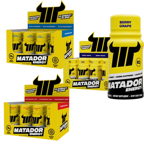 Matador Energy Shots Variety Pack