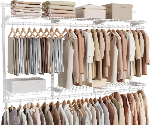 SONGMICS HOME Adjustable Closet System
