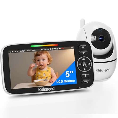 Kidsneed Baby Monitor with Camera and Audio