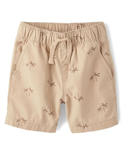The Children’s Place Boys’ Uniform Pull on Cargo Shorts