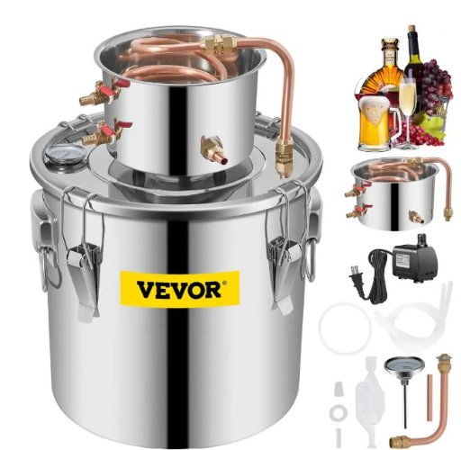 VEVOR 8 Gallon Stainless Steel Water Distiller Machine