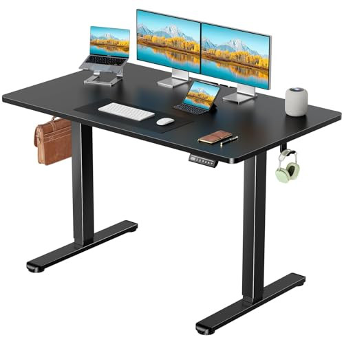 Marsail Electric Standing Desk with One-Piece Desktop