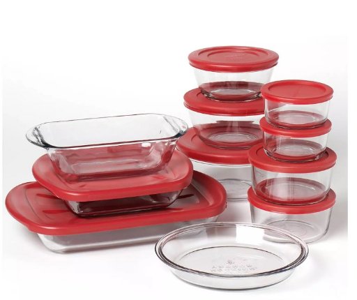 Anchor Hocking Bake & Store Essentials 20-Piece Set
