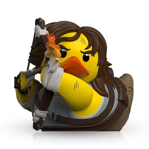 Tomb Raider Survival Lara Croft Rubber Duck Figure