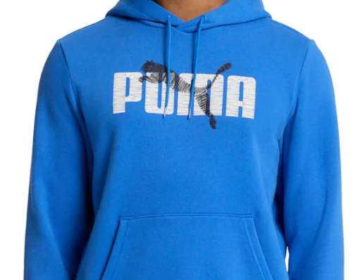 Puma Men's Bold Logo-Print Hoodie