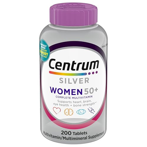 Centrum Silver Women's 50+ Multivitamin Tablets