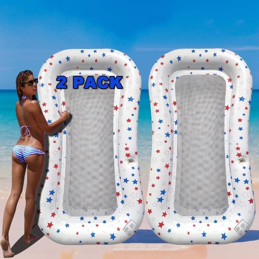 Two Pack Pool Floats Lounge
